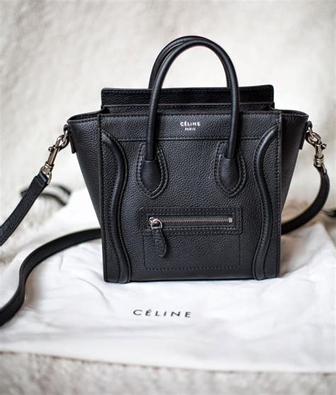 celine black and white nano|Celine nano bag price.